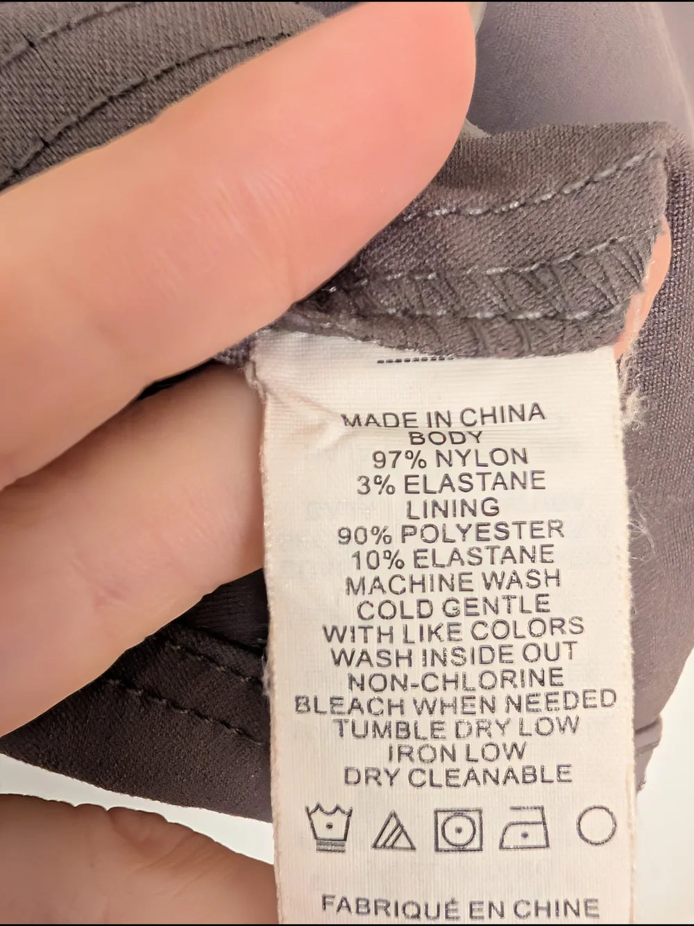 Prana Halle Casual Utility Hiking Outdoors Skort in Gray Size 12 - Picture 10 of 12